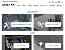 Tablet Screenshot of mepac.cz